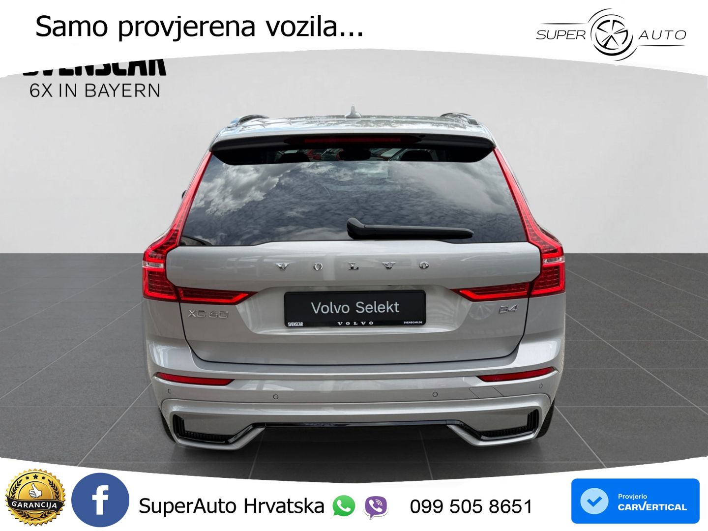 Volvo XC60 B4 Diesel FWD Geartronic LED+GR SJED+ACC