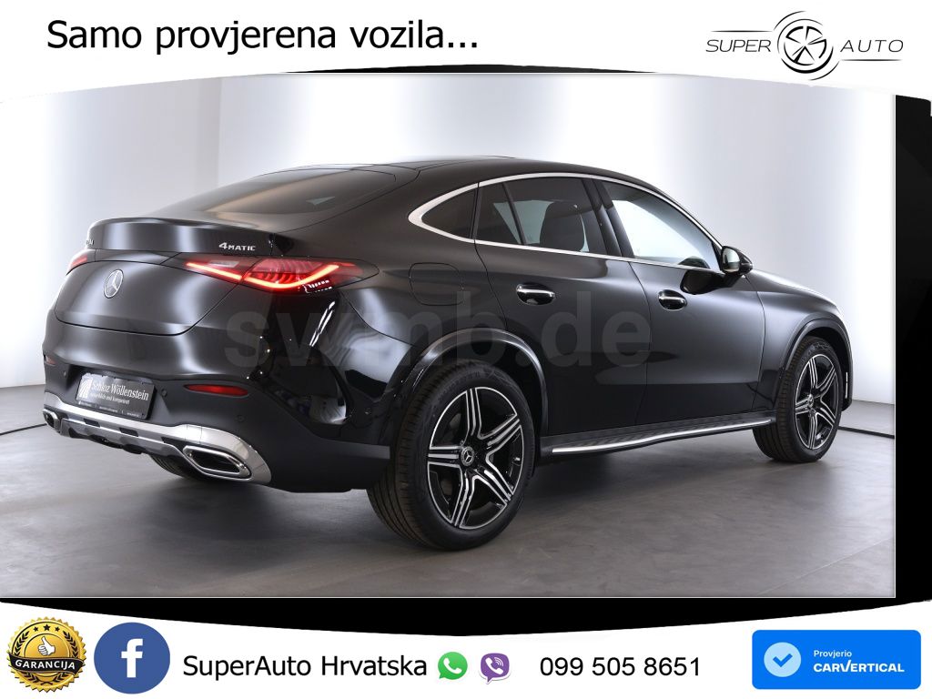 Mercedes GLC Coupe 220d (197 KS) 4MATIC 9G-TRONIC AMG ACC+GR SJED+360+PANO