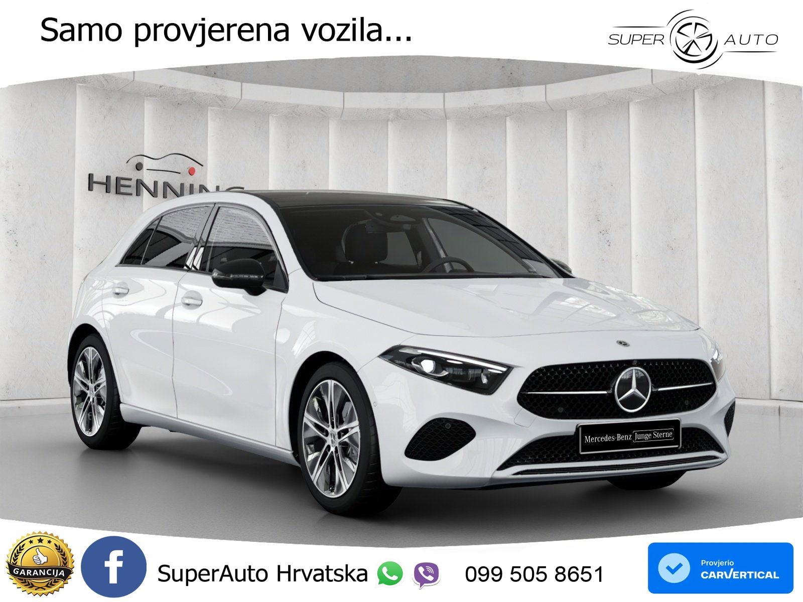 Mercedes-Benz A 200d 8G-DCT ACC+GR SJED+360+PANO