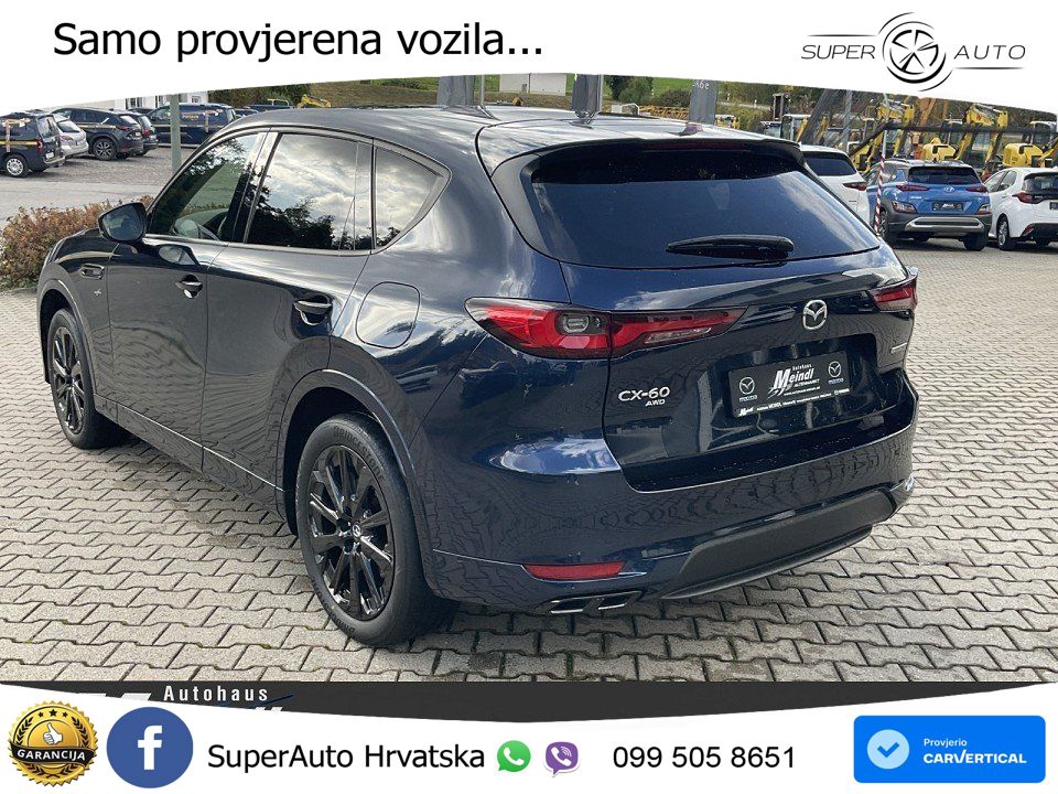 Mazda CX-60 2.5 e-Skyactiv (328 KS) AWD Automatic LED+GR SJED+ACC