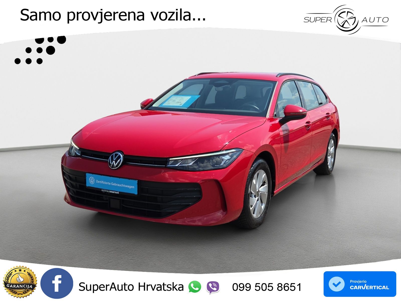 Volkswagen Passat Variant 1.5 eTSI (150 KS) DSG LED+GR SJED+ACC