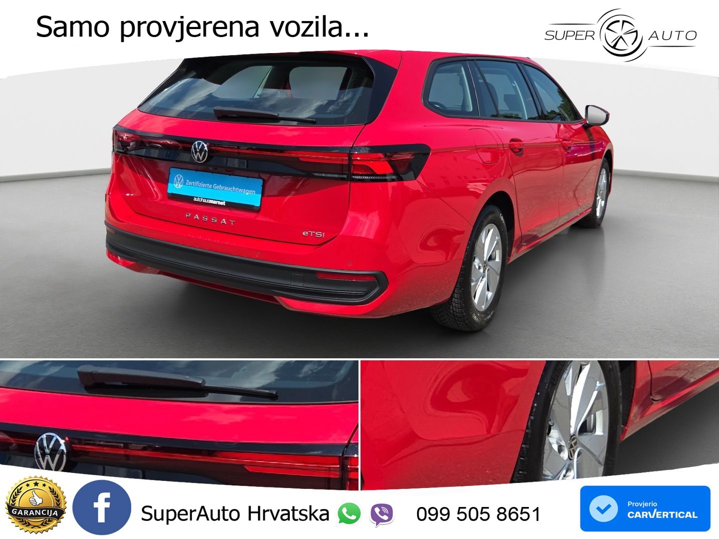 Volkswagen Passat Variant 1.5 eTSI (150 KS) DSG LED+GR SJED+ACC
