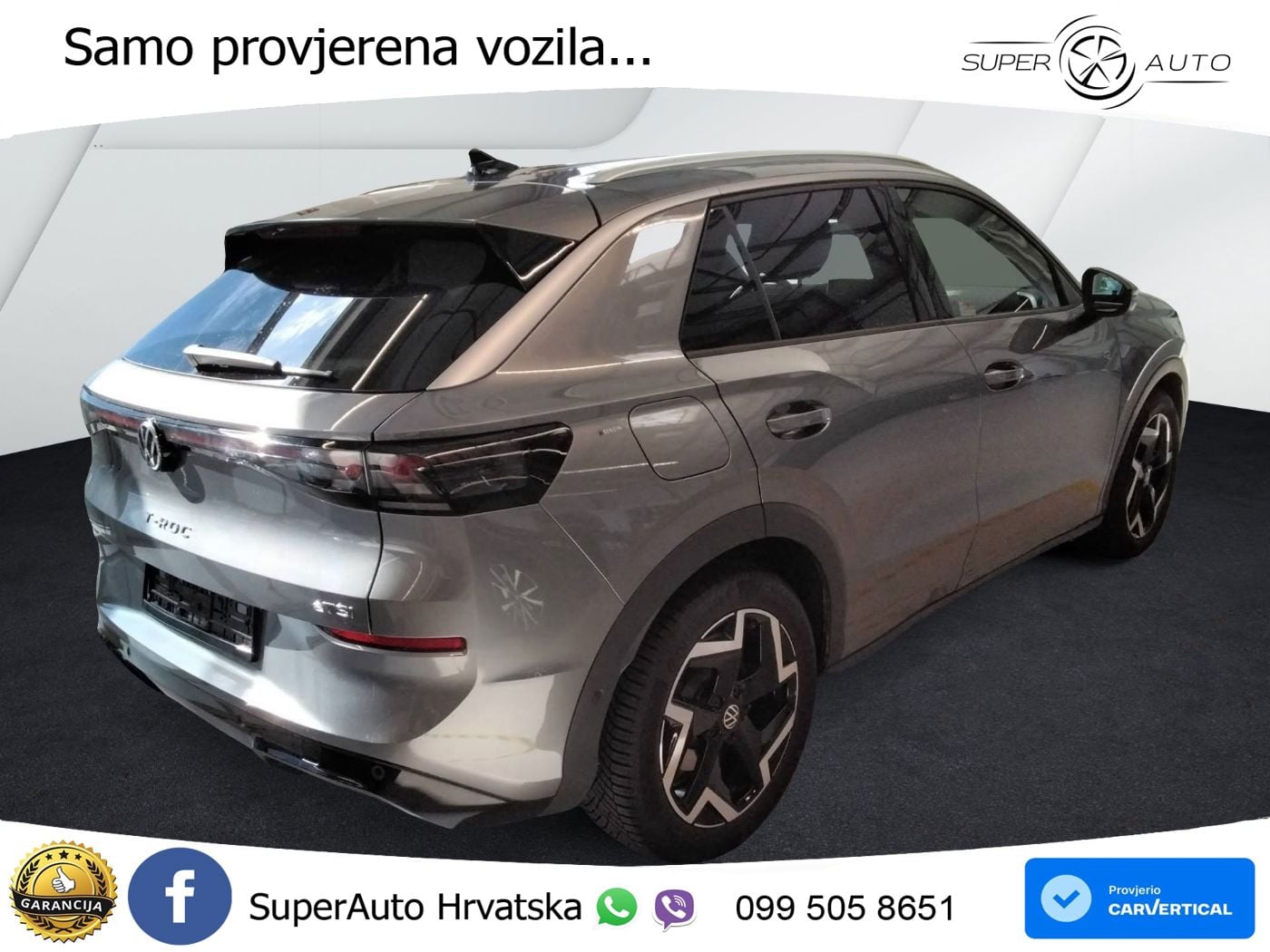 Volkswagen T-Roc 1.5 eTSI (150 KS)  DSG R-Line LED+GR SJED+ACC