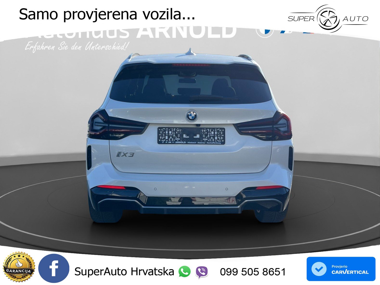 BMW iX3 80 kWh (286 KS) M Sport LED+GR SJED+ACC