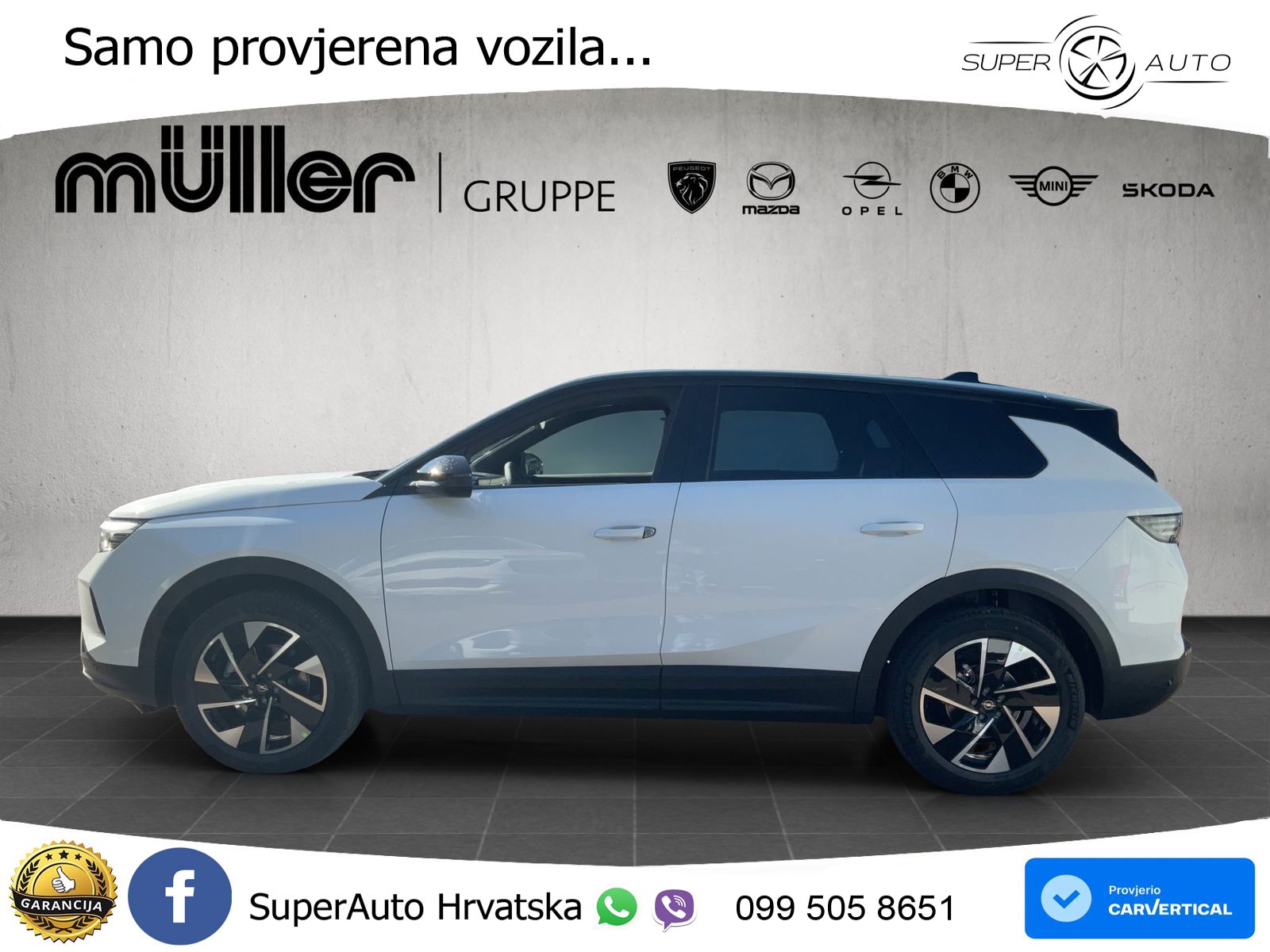 Opel Grandland 1.2 Turbo (145 KS) Hybrid eDCT GS LED+GR SJED+ACC