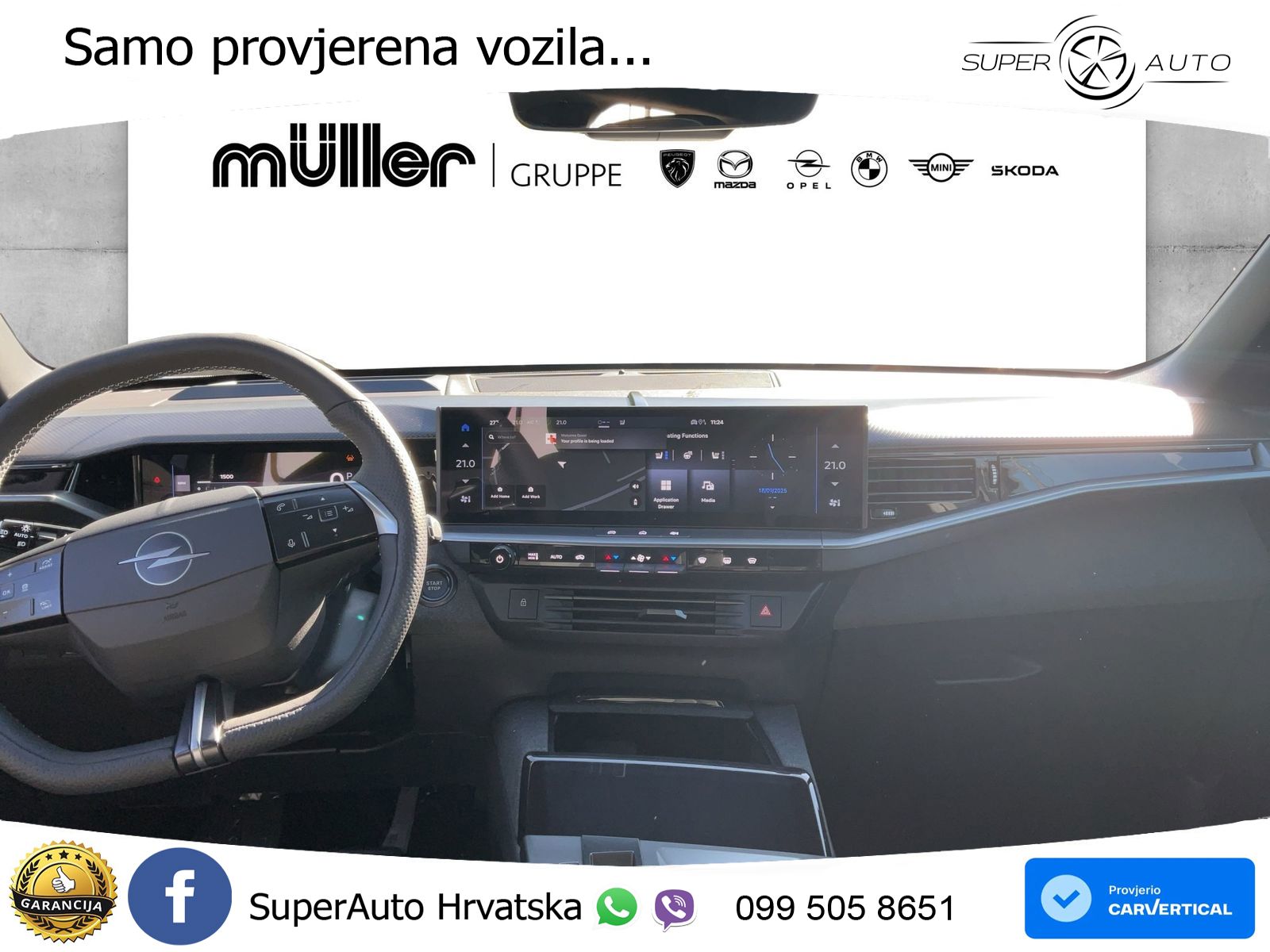 Opel Grandland 1.2 Turbo (145 KS) Hybrid eDCT GS LED+GR SJED+ACC