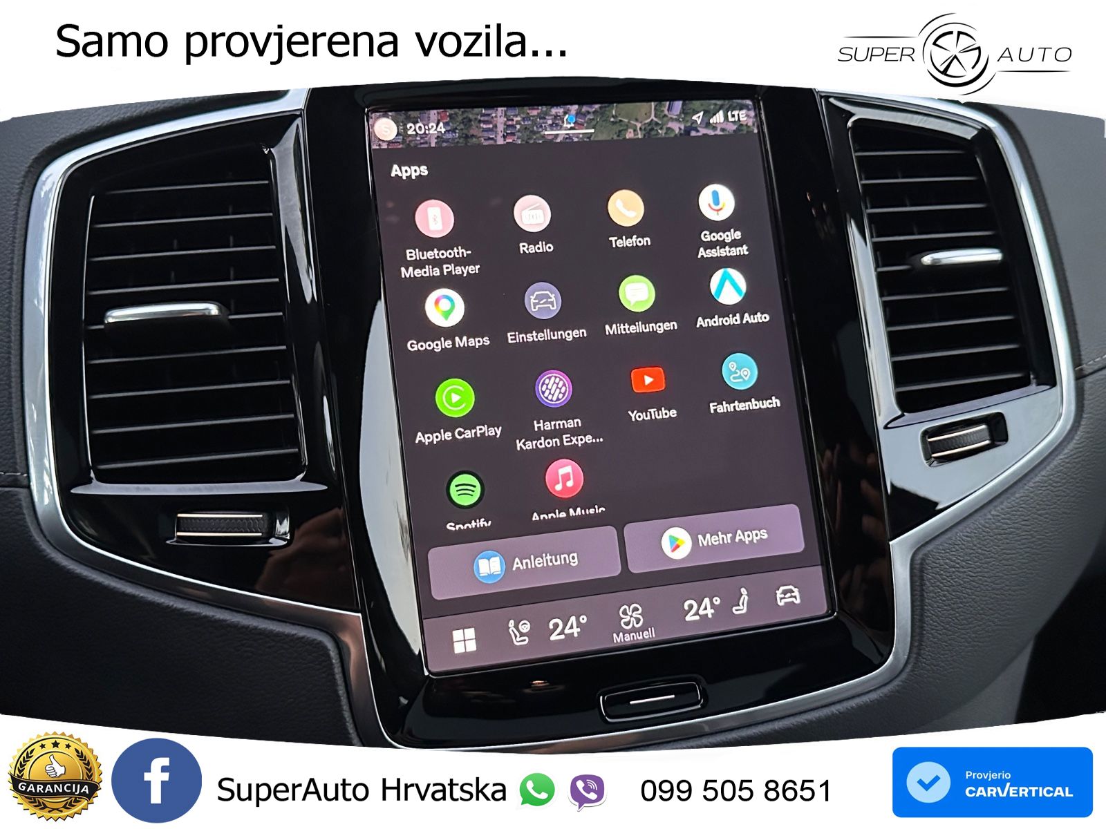 Volvo XC90 2.0 B5 Diesel AWD Automatic LED+GR SJED+ACC