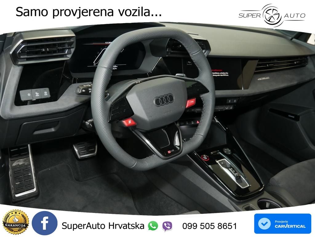 Audi RS3 Sedan 2.5 TFSI (400 KS) quattro S tronic ACC+HEAD+GR SJED+360+PANO