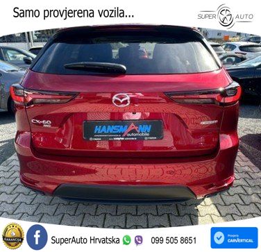 Mazda CX-60 3.3 e-Skyactiv D (254 KS) AWD Automatic LED+GR SJED+ACC