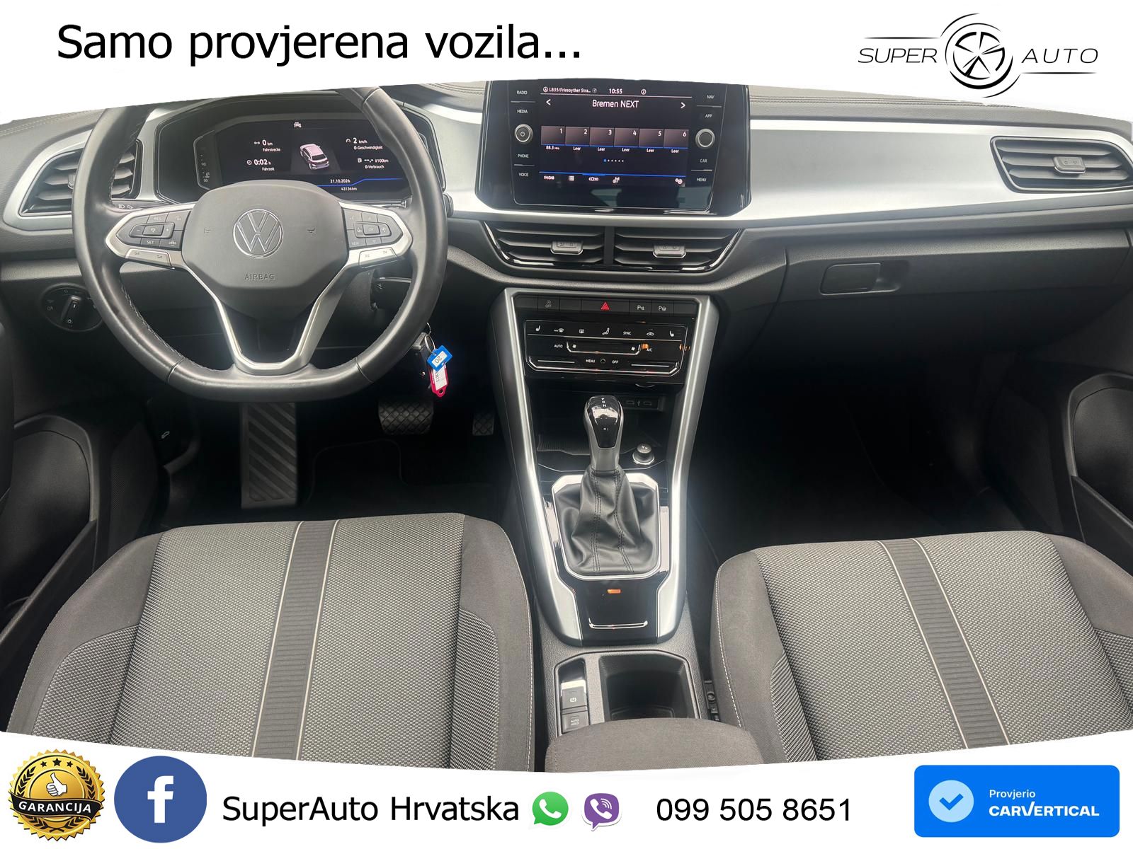 Volkswagen T-Roc 1.5 TSI (150 KS) MATRIX+GR SJED+KAM