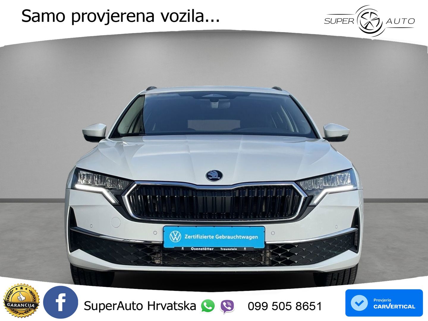 Škoda Octavia Combi 2.0 TDI (150 KS) DSG LED+GR SJED+ACC