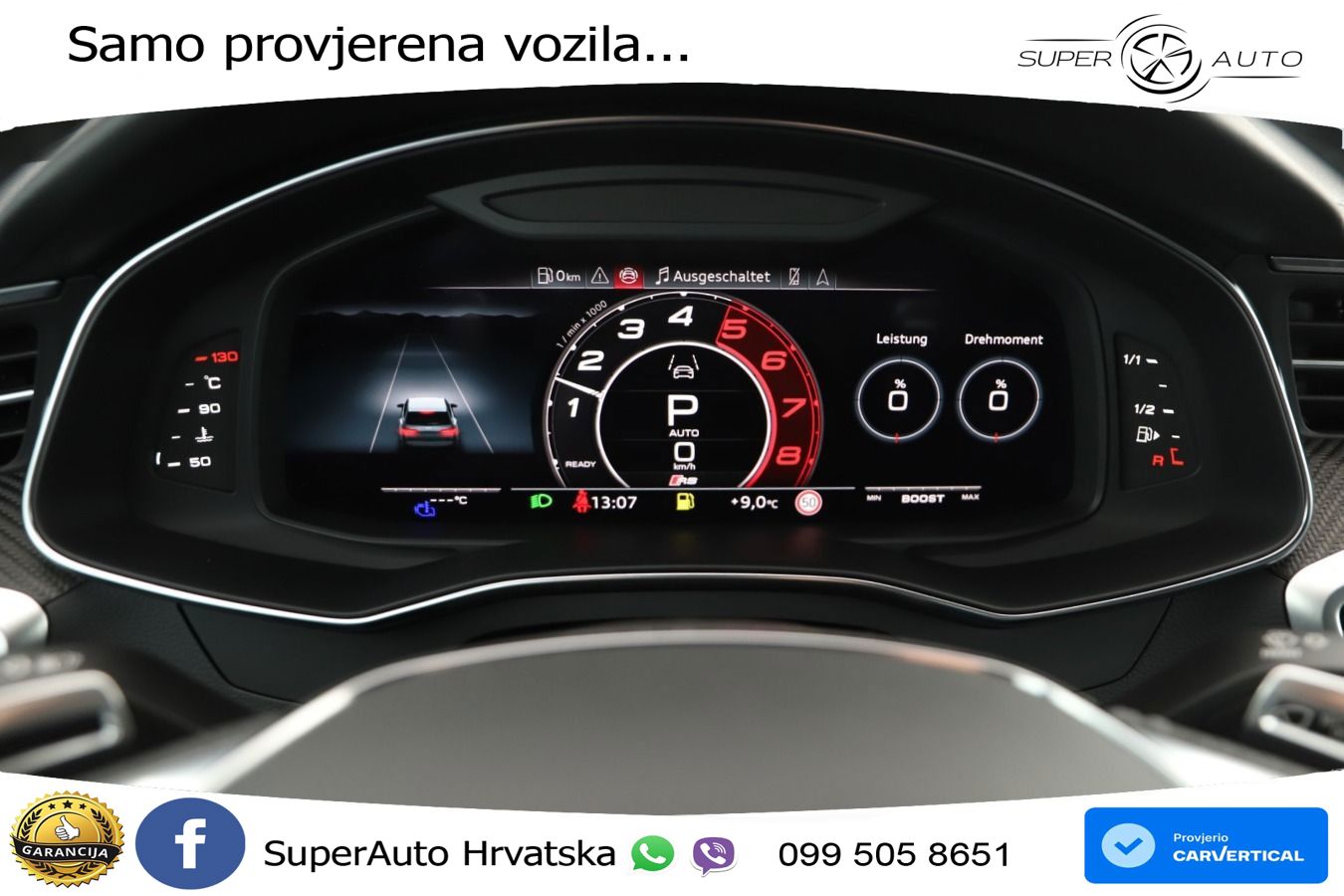 Audi RS6 Avant 4.0 TFSI V8 (600 KS) quattro Tiptronic LED+GR SJED+ACC