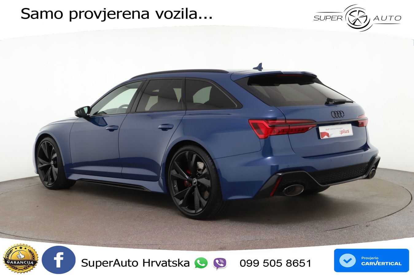 Audi RS6 Avant 4.0 TFSI V8 (600 KS) quattro Tiptronic LED+GR SJED+ACC