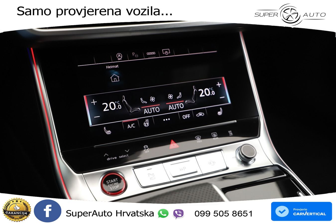 Audi RS6 Avant 4.0 TFSI V8 (600 KS) quattro Tiptronic LED+GR SJED+ACC