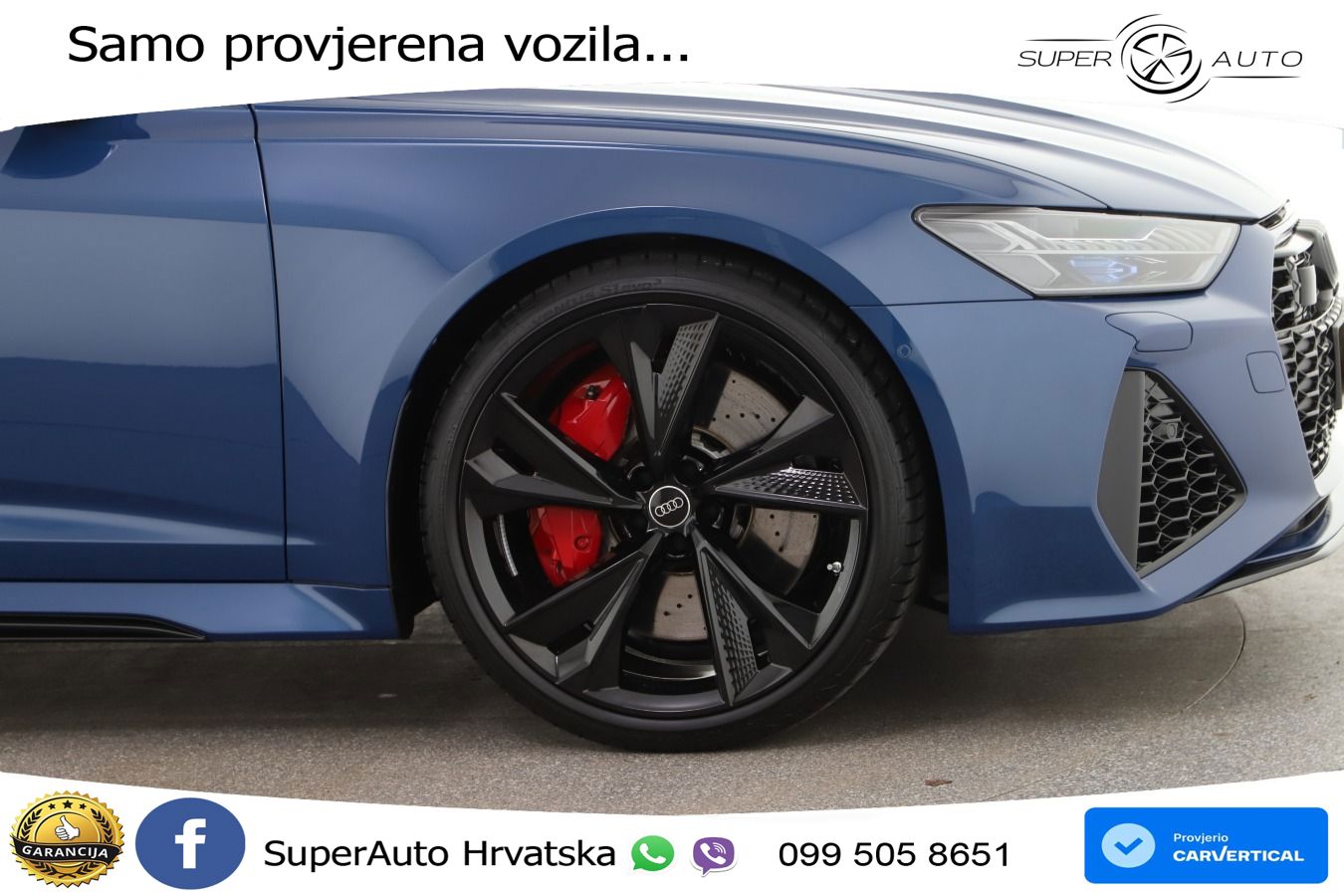 Audi RS6 Avant 4.0 TFSI V8 (600 KS) quattro Tiptronic LED+GR SJED+ACC