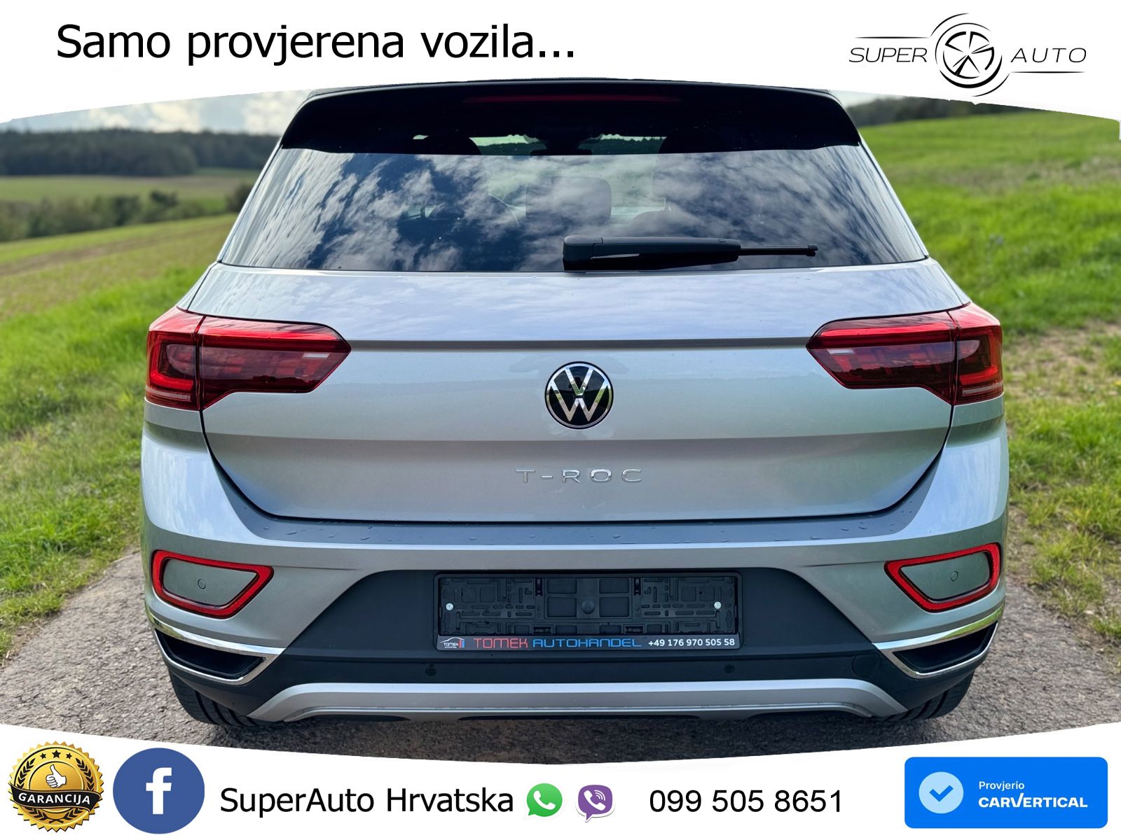Volkswagen T-Roc 1.5 TSI (150 KS) DSG MATRIX+GR SJED+KAM