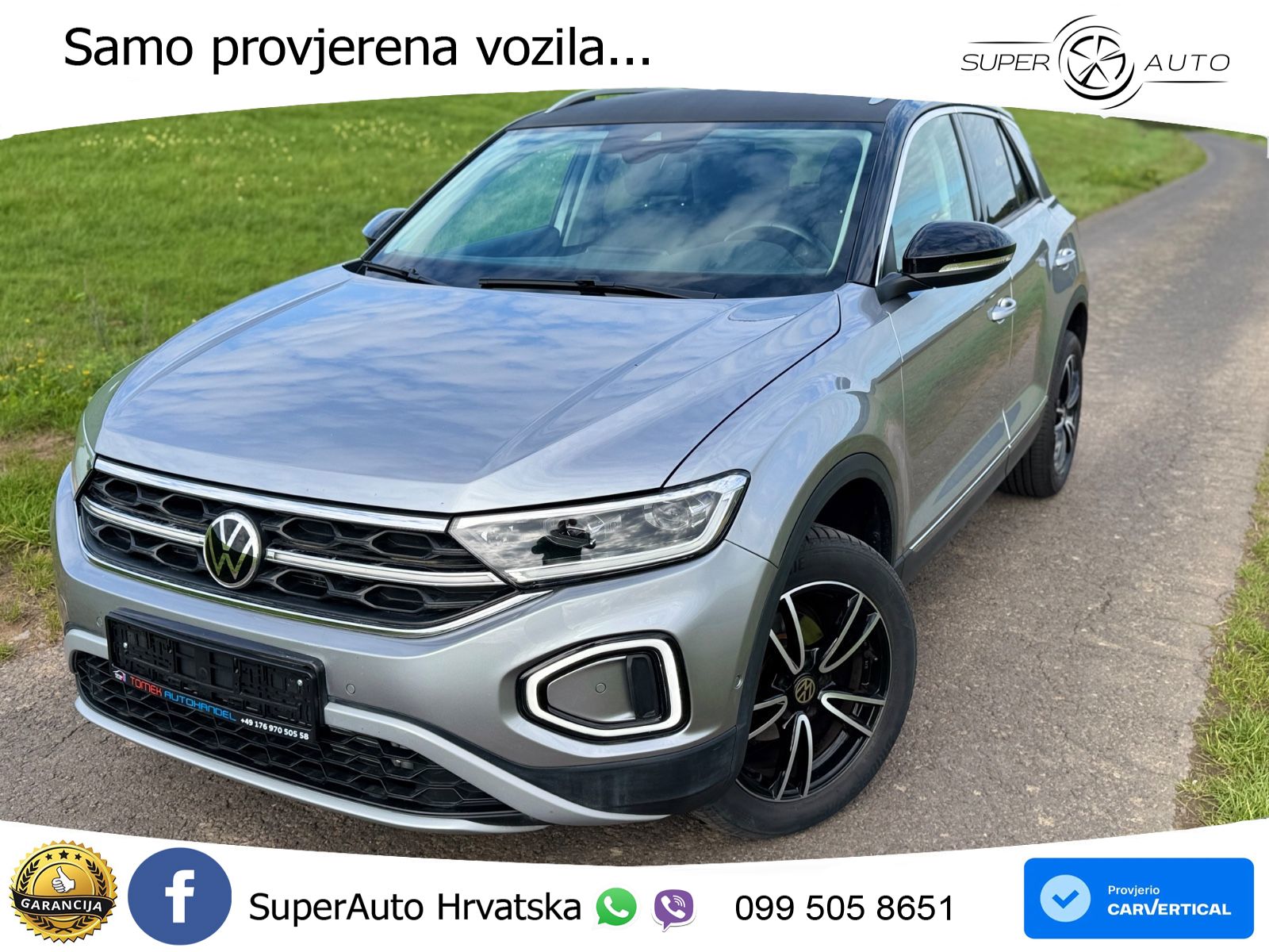 Volkswagen T-Roc 1.5 TSI (150 KS) DSG MATRIX+GR SJED+KAM