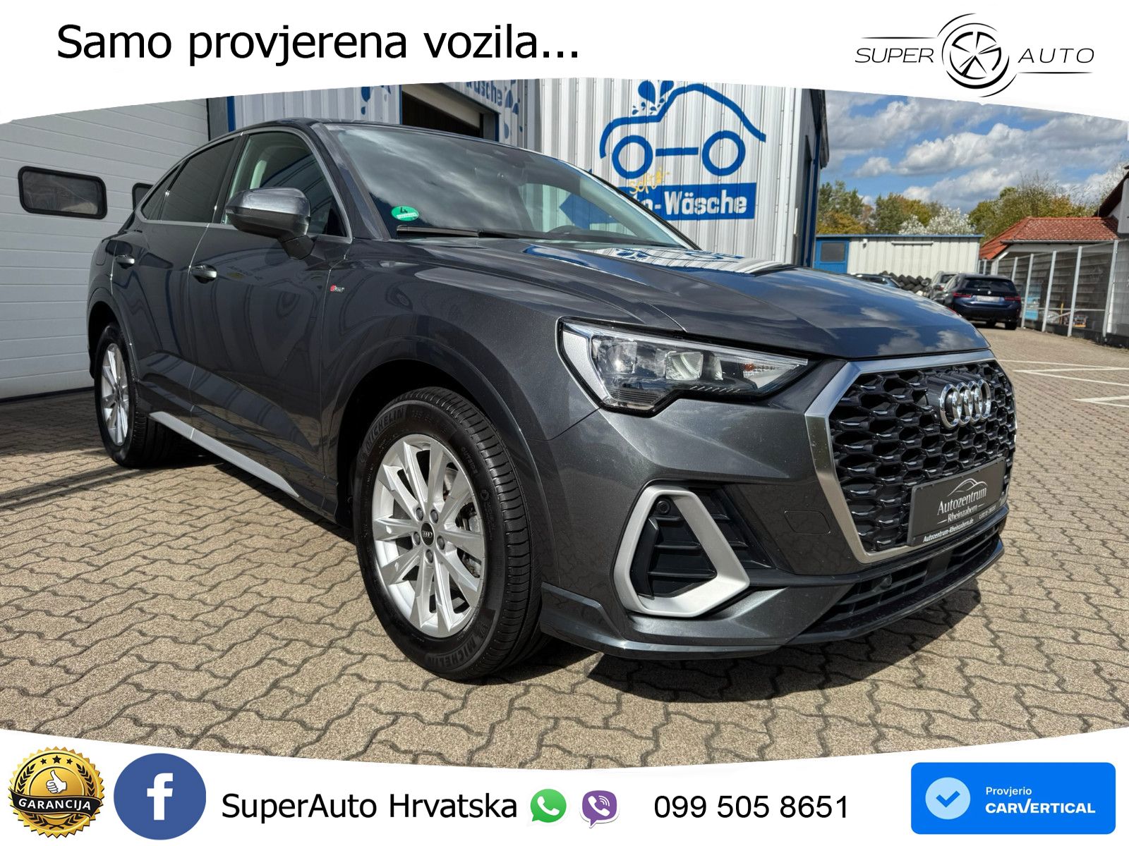 Audi Q3 II Sportback 35 TFSI (150 KS) S tronic S line LED+GR SJED+ACC