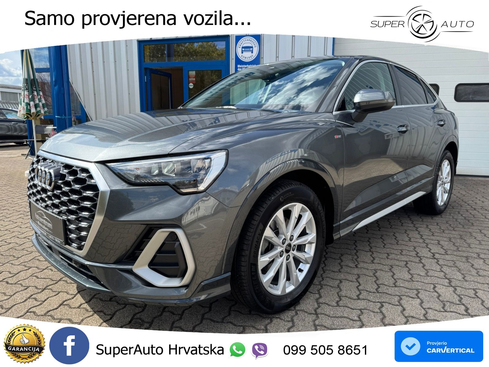 Audi Q3 II Sportback 35 TFSI (150 KS) S tronic S line LED+GR SJED+ACC