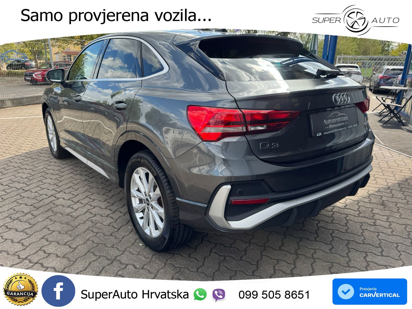 Audi Q3 II Sportback 35 TFSI (150 KS) S tronic S line LED+GR SJED+ACC