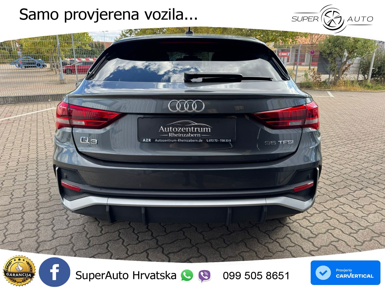 Audi Q3 II Sportback 35 TFSI (150 KS) S tronic S line LED+GR SJED+ACC