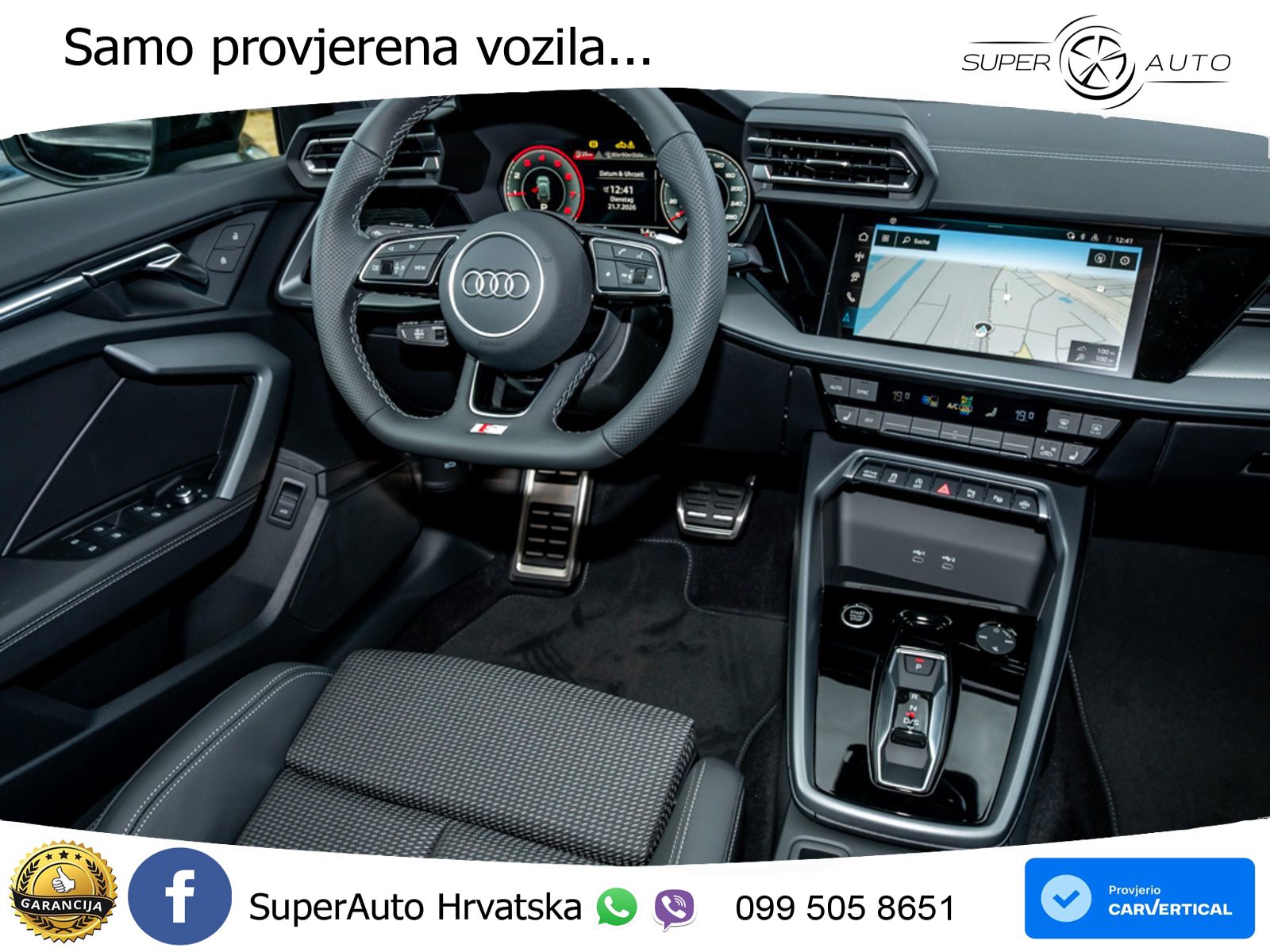 Audi A3 35 TFSI (150 KS) S tronic 2x S line LED+GR SJED+ACC