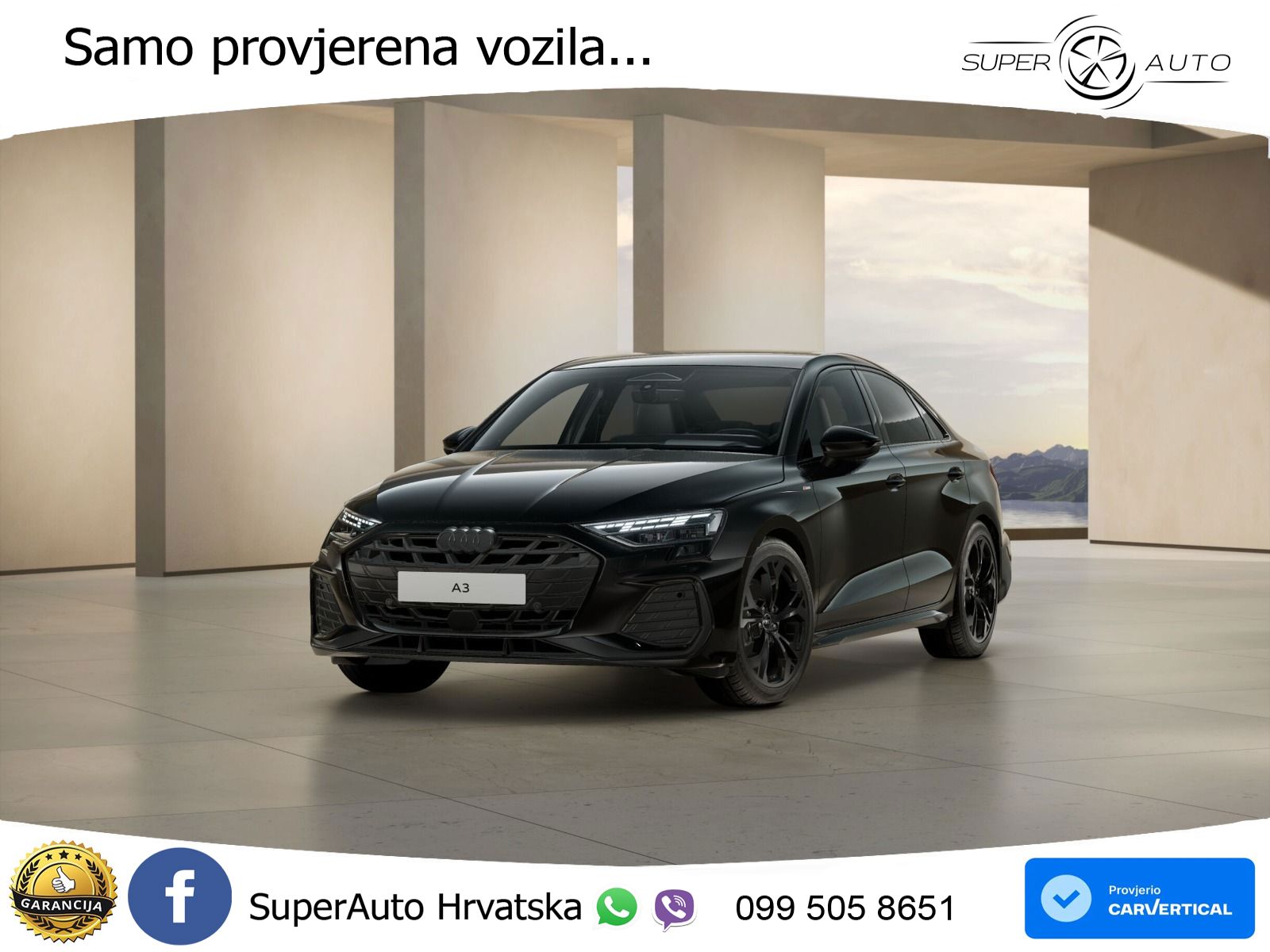 Audi A3 Limuzina 35 TFSI (150 KS) S tronic S line LED+GR SJED+ACC