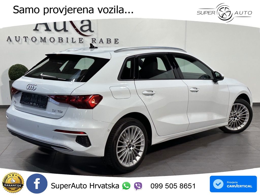 Audi A3 35 TDI (150 KS) S tronic advanced