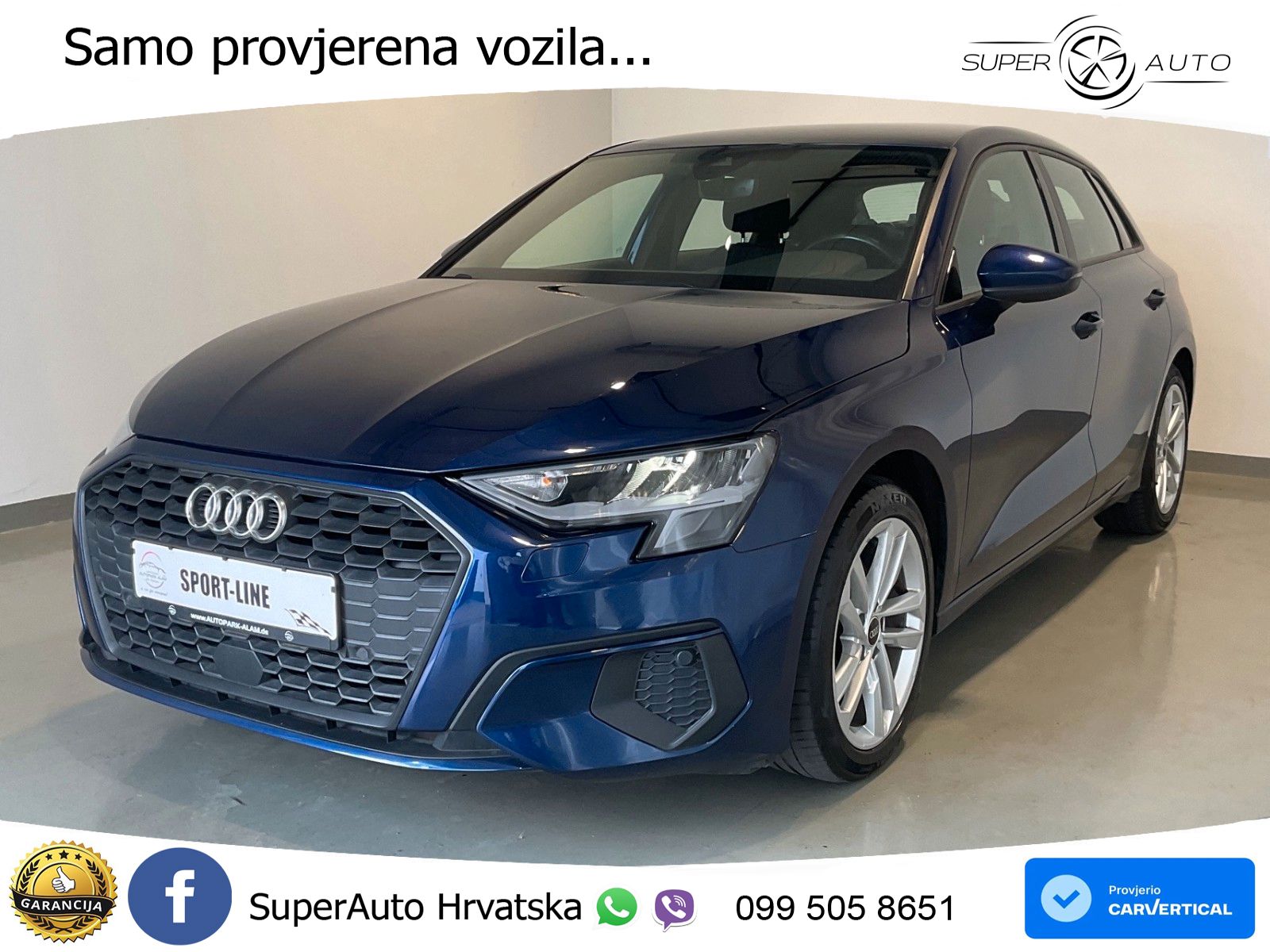 Audi A3 35 TDI (150 KS) S tronic LED+GR SJED+ACC