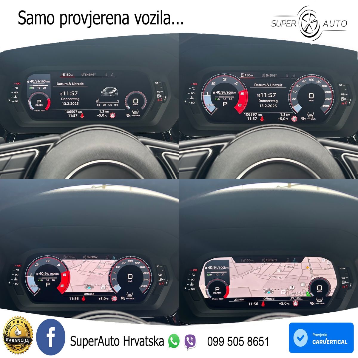 Audi A3 35 TDI (150 KS) S tronic LED+GR SJED+ACC