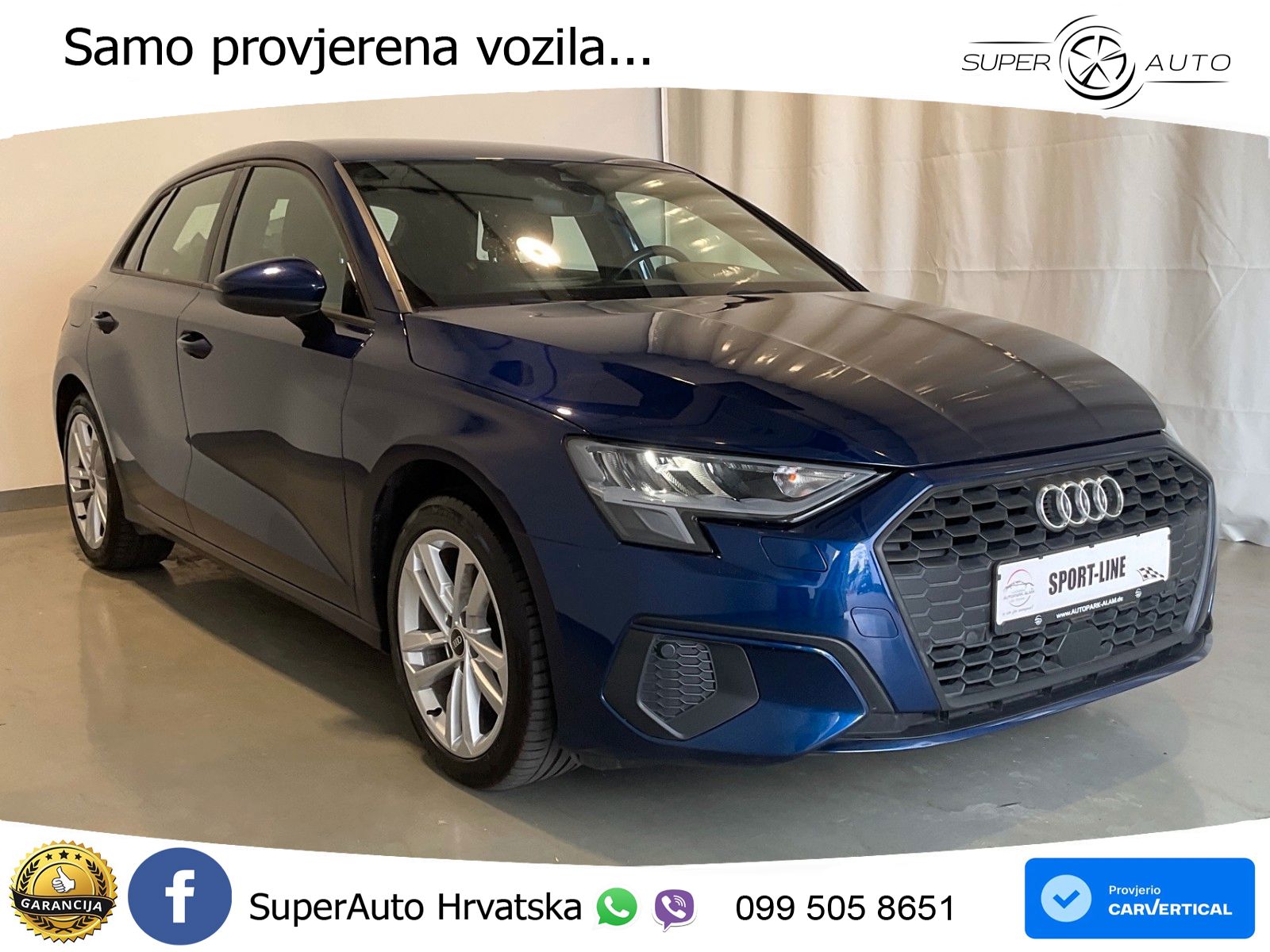 Audi A3 35 TDI (150 KS) S tronic LED+GR SJED+ACC