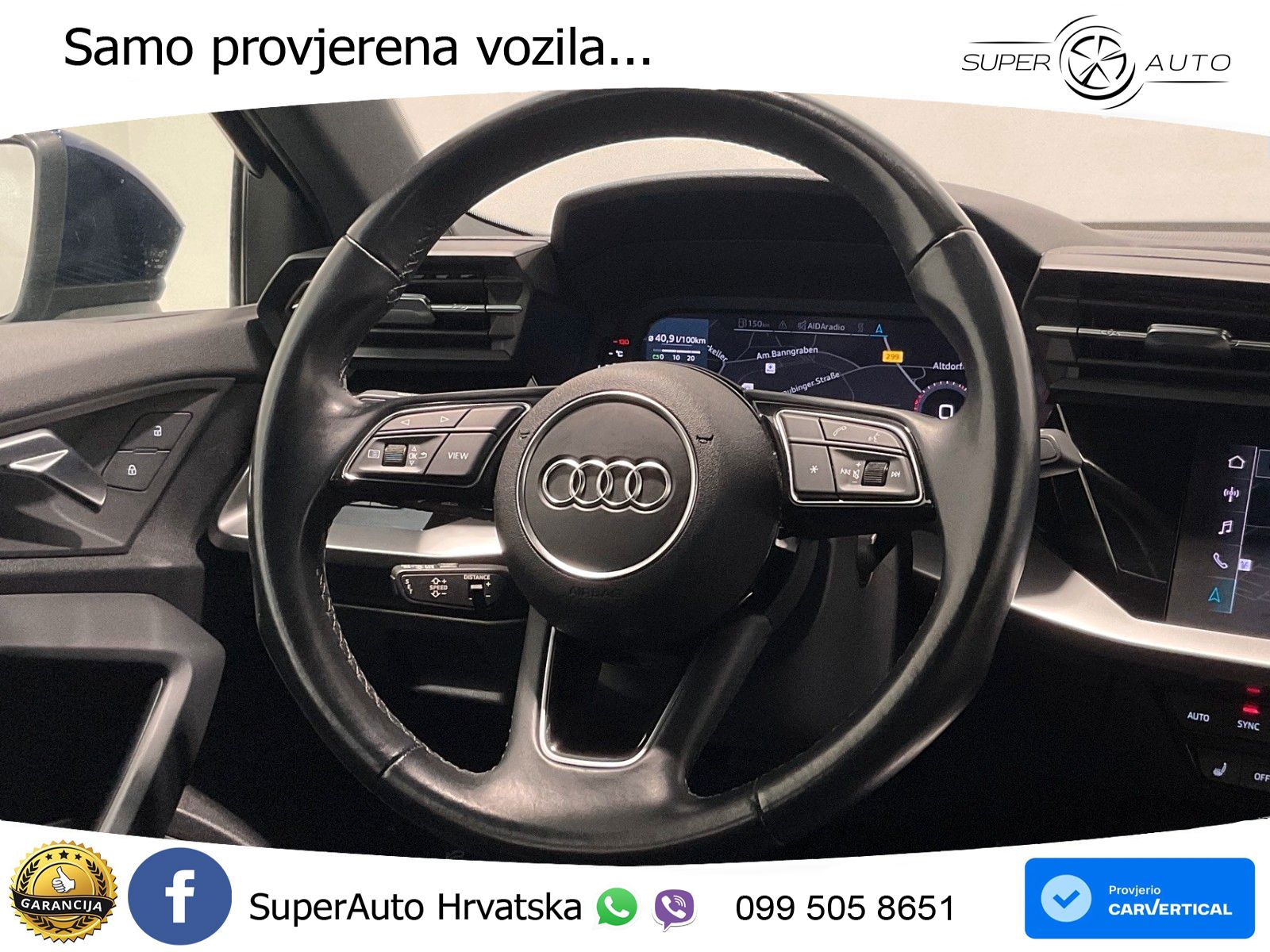 Audi A3 35 TDI (150 KS) S tronic LED+GR SJED+ACC