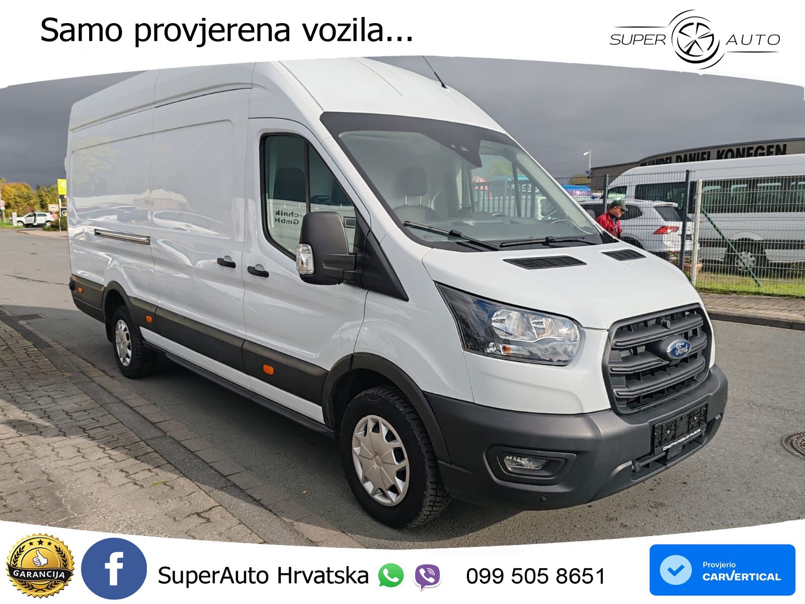 Ford Transit Kasten L4H3 JUMBO Klima Tempomat 131 KS