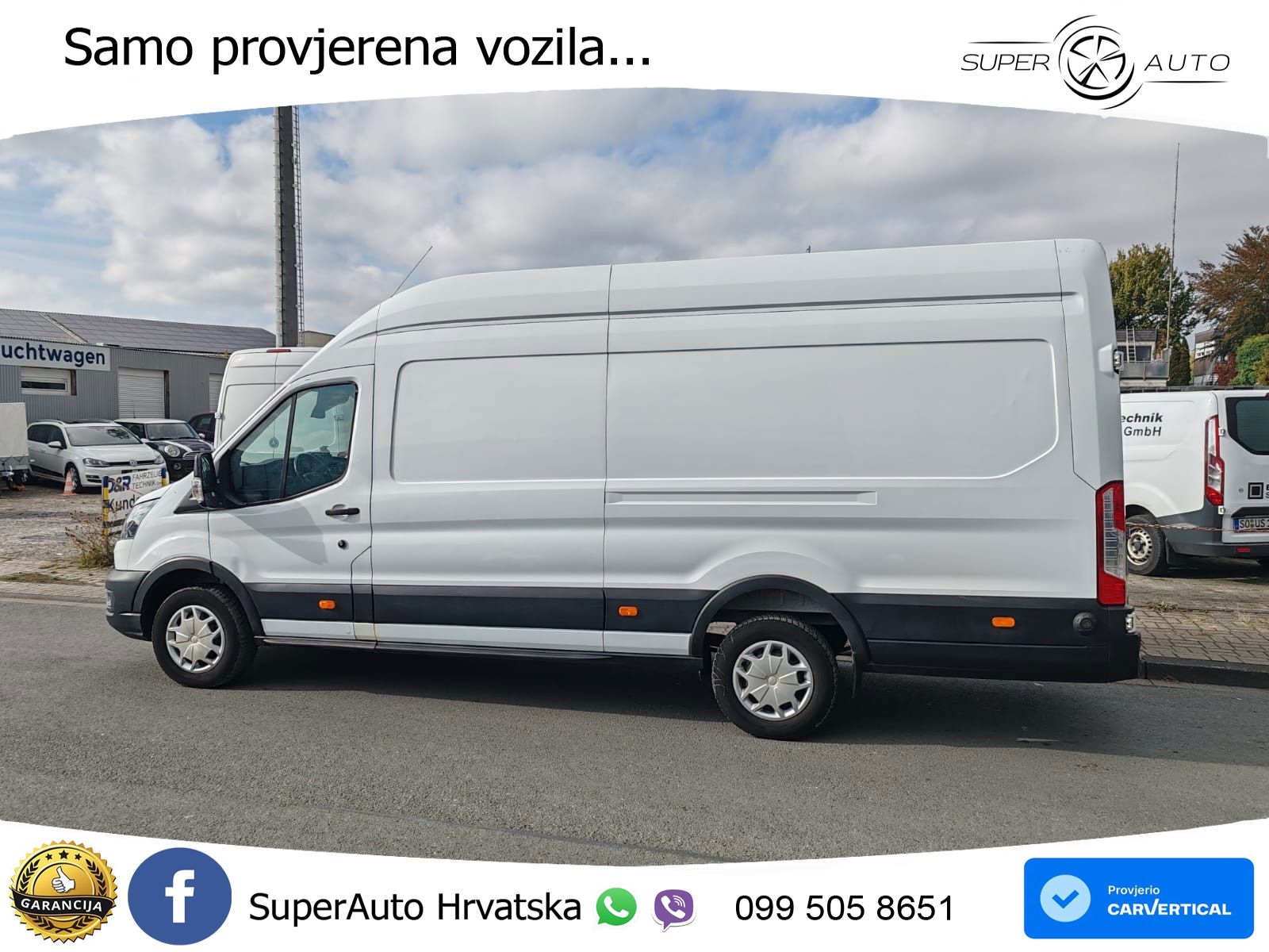 Ford Transit Kasten L4H3 JUMBO Klima Tempomat 131 KS