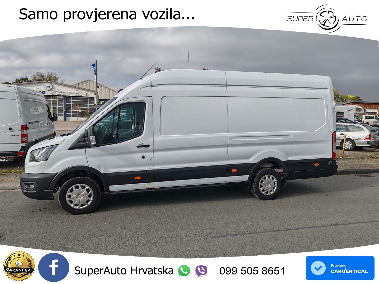 Ford Transit Kasten L4H3 JUMBO Klima Tempomat 131 KS
