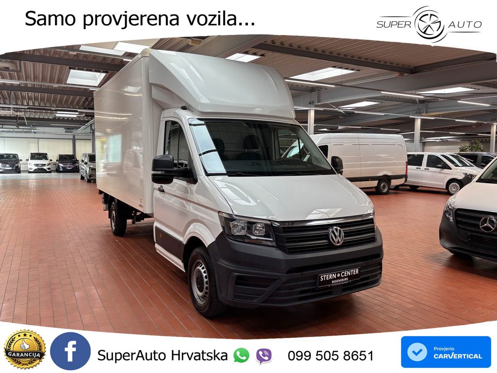 Volkswagen Crafter 35 Maxi Koffer/LBW Klima Automatik 177 KS
