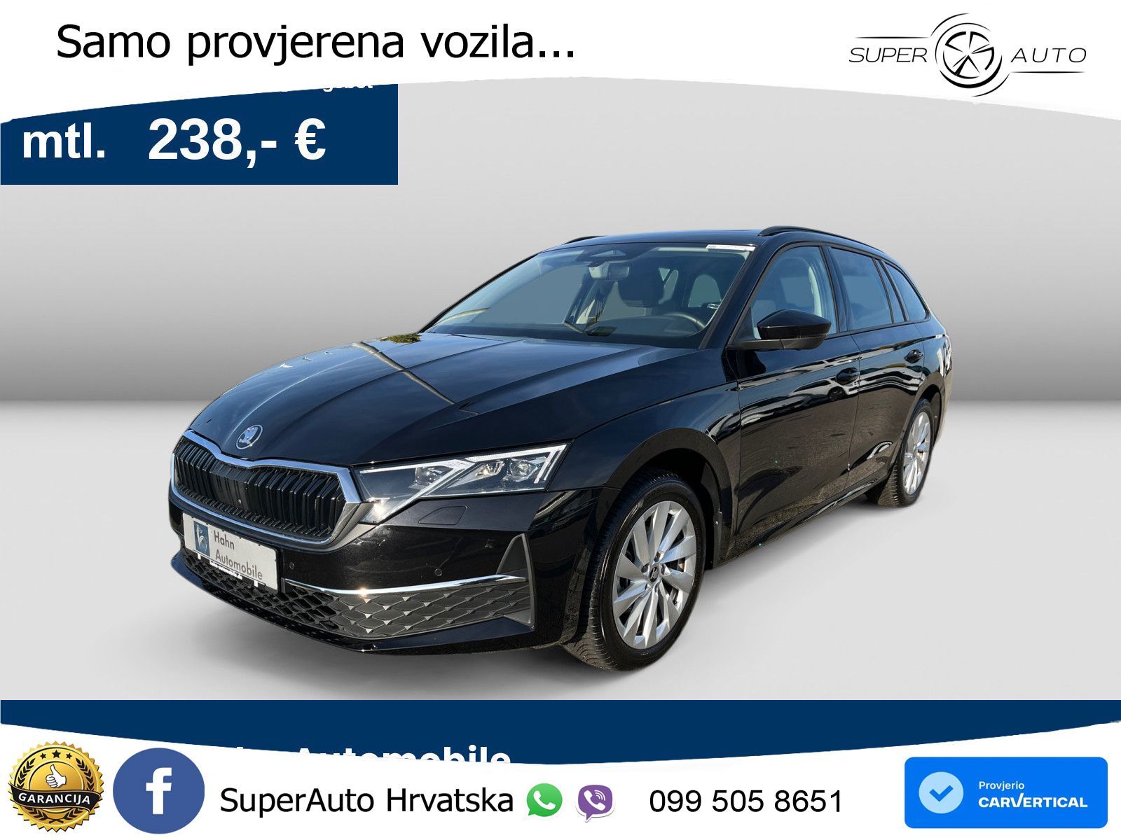 Škoda Octavia Combi 1.5 TSI (150 KS) DSG Selection