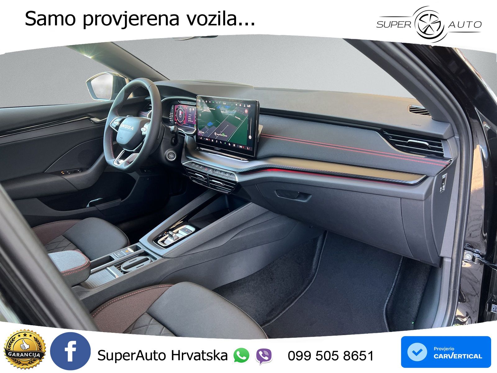 Škoda Octavia Combi RS 2.0 TSI (265 KS) DSG LED+GR SJED+ACC