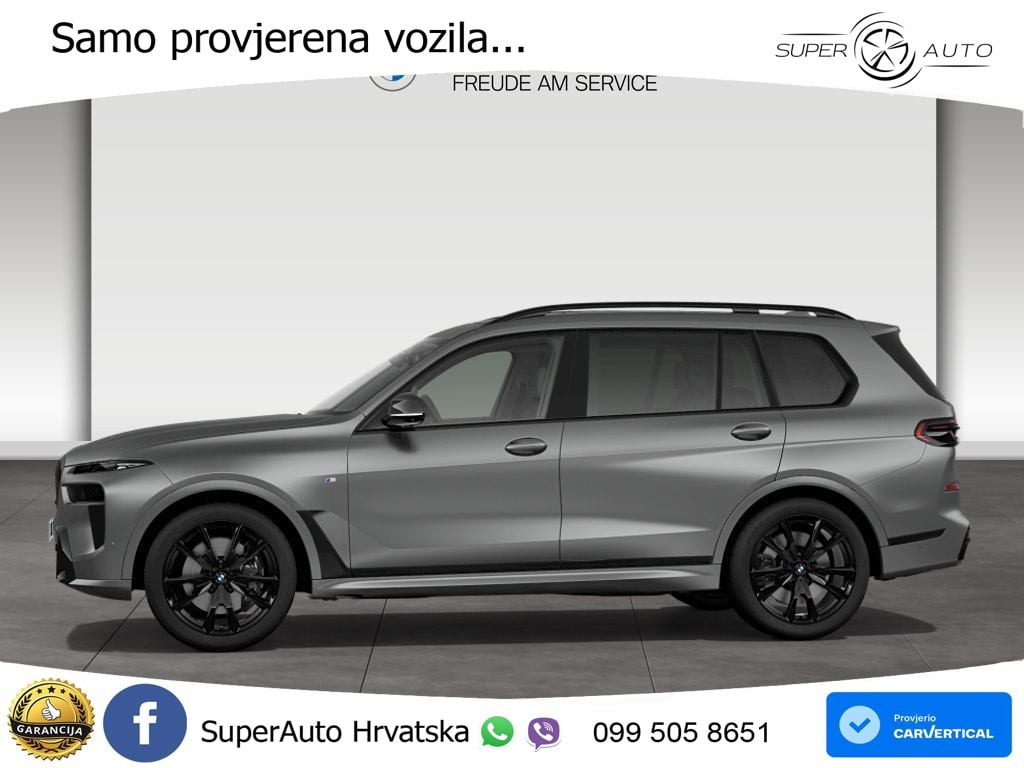 BMW X7 40i (381 KS) xDrive Steptronic M Sport ZRAČNI+ACC+GR SJED+KAM+PANO