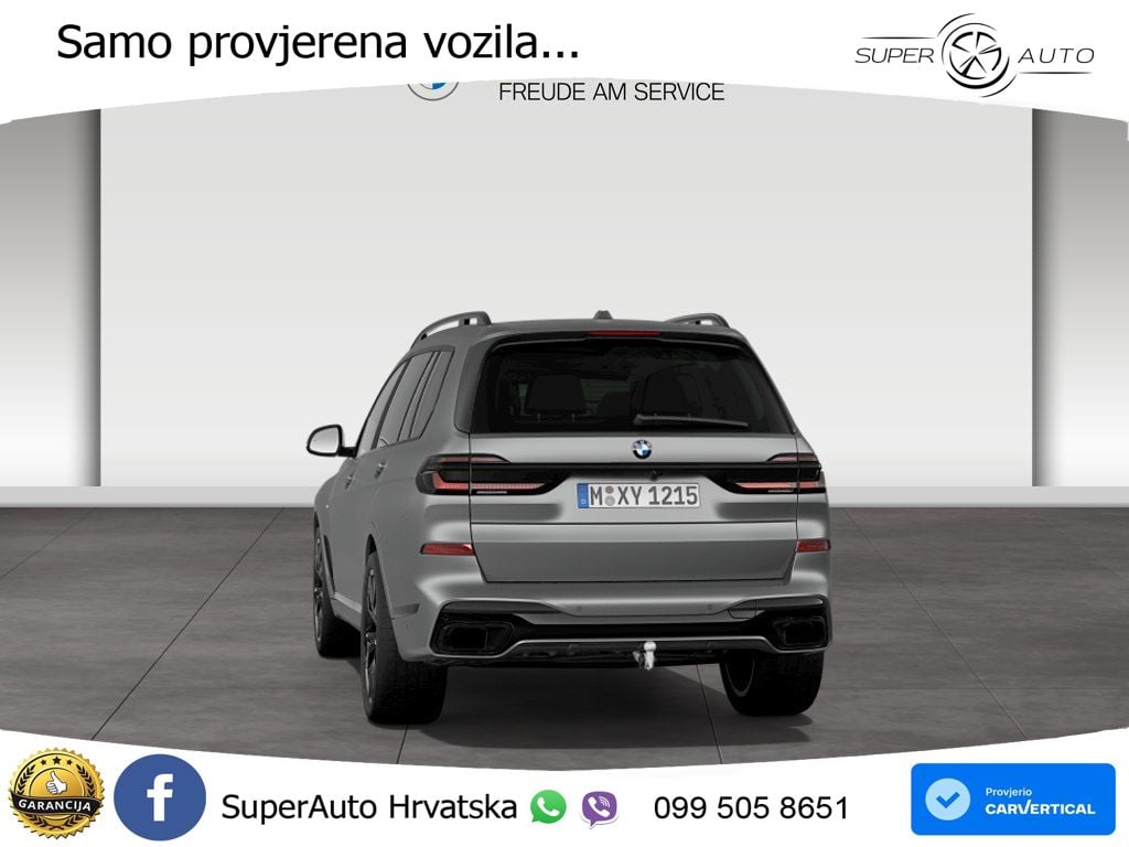 BMW X7 40i (381 KS) xDrive Steptronic M Sport ZRAČNI+ACC+GR SJED+KAM+PANO
