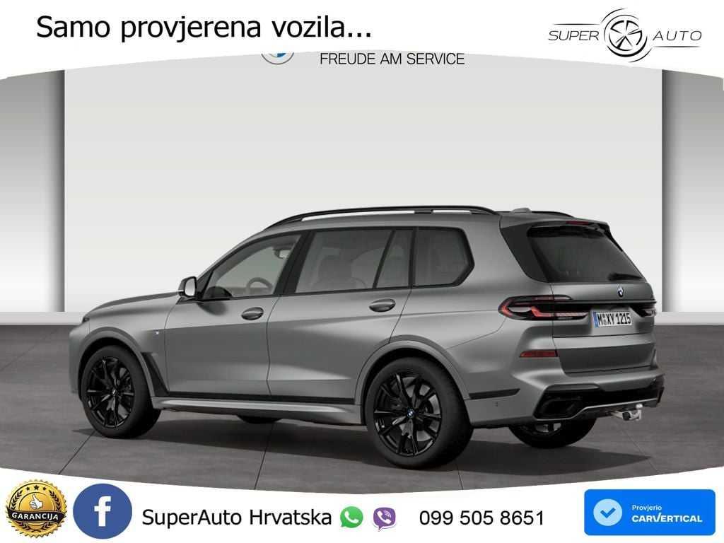 BMW X7 40i (381 KS) xDrive Steptronic M Sport ZRAČNI+ACC+GR SJED+KAM+PANO