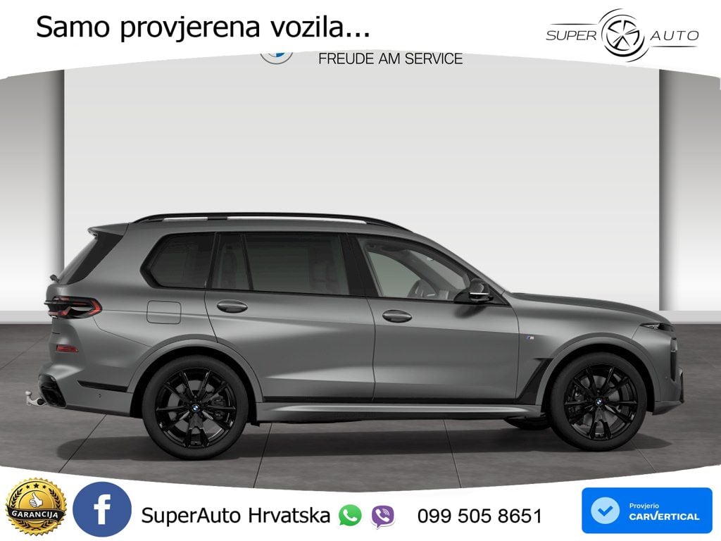 BMW X7 40i (381 KS) xDrive Steptronic M Sport ZRAČNI+ACC+GR SJED+KAM+PANO