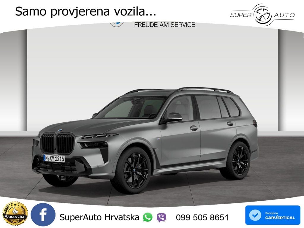 BMW X7 40i (381 KS) xDrive Steptronic M Sport ZRAČNI+ACC+GR SJED+KAM+PANO