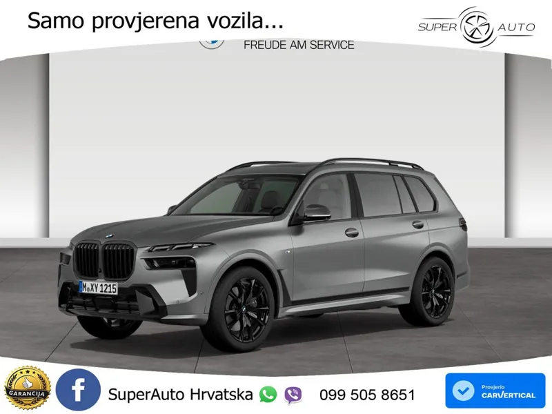 BMW X7 40i (381 KS) xDrive Steptronic M Sport ZRAČNI+ACC+GR SJED+KAM+PANO