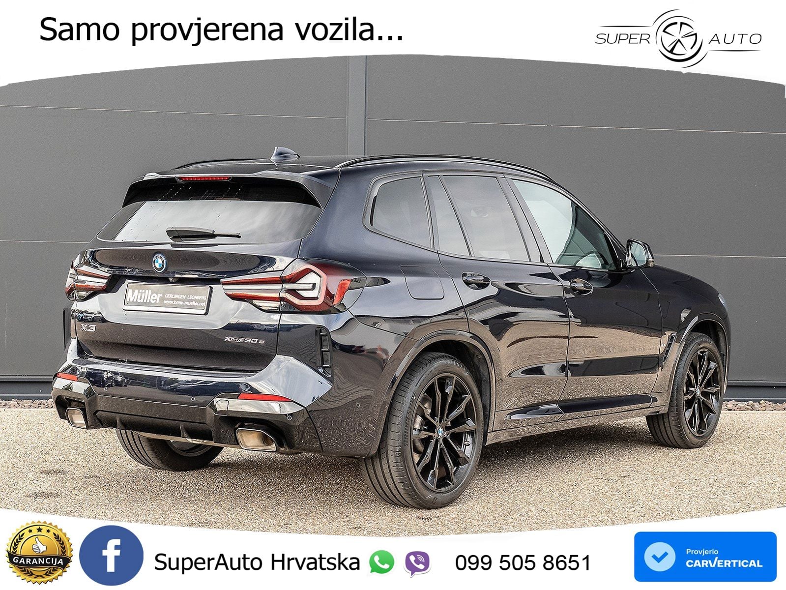 BMW X3 30e xDrive Steptronic M Sport LED+GR SJED+ACC
