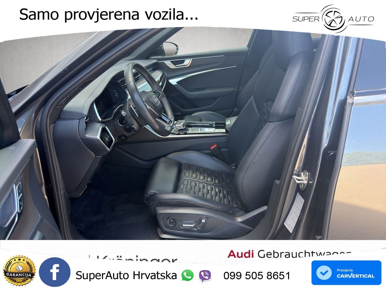Audi RS6 Avant 4.0 TFSI V8 (600 KS) quattro Tiptronic LED+GR SJED+ACC