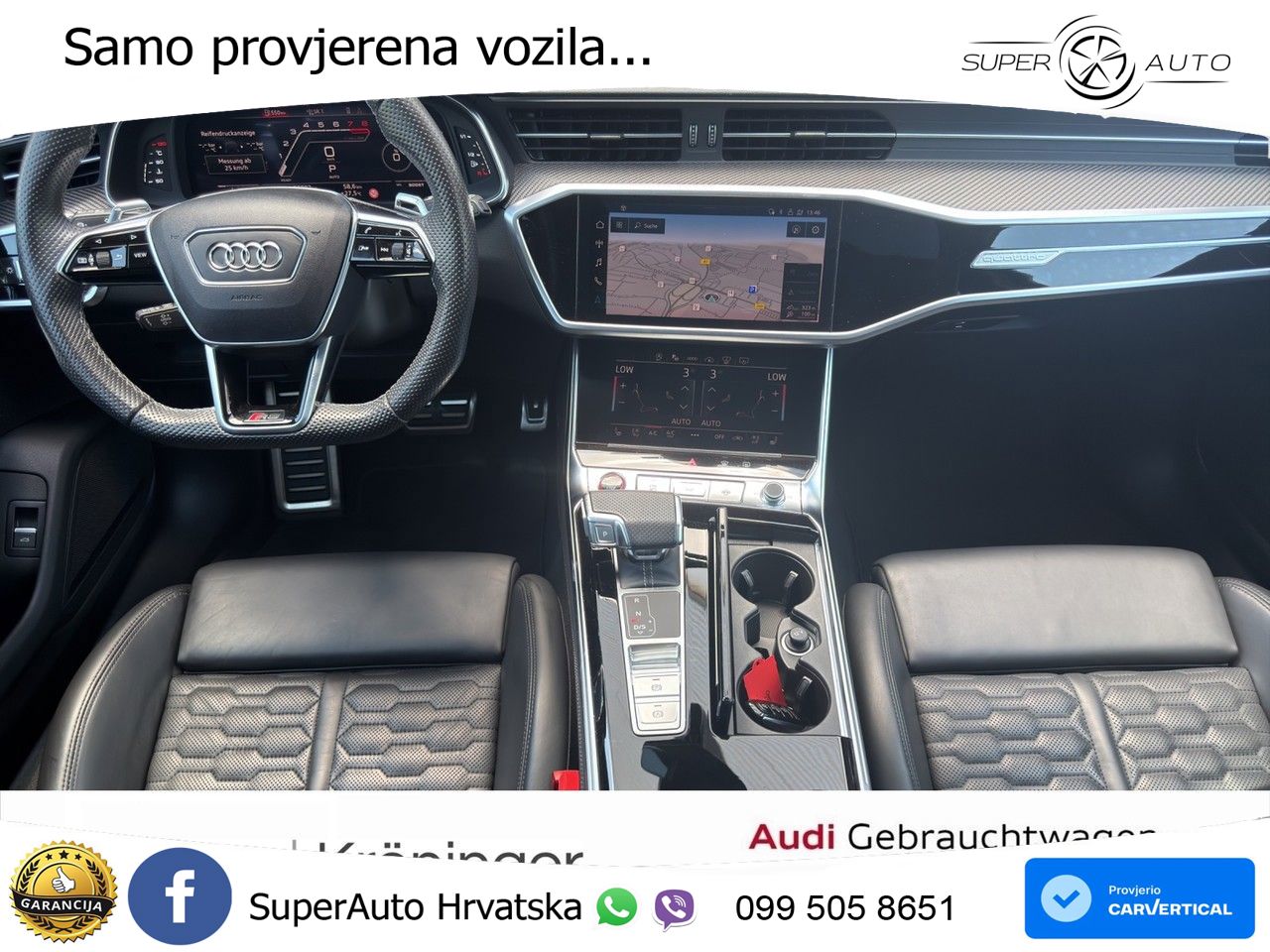Audi RS6 Avant 4.0 TFSI V8 (600 KS) quattro Tiptronic LED+GR SJED+ACC