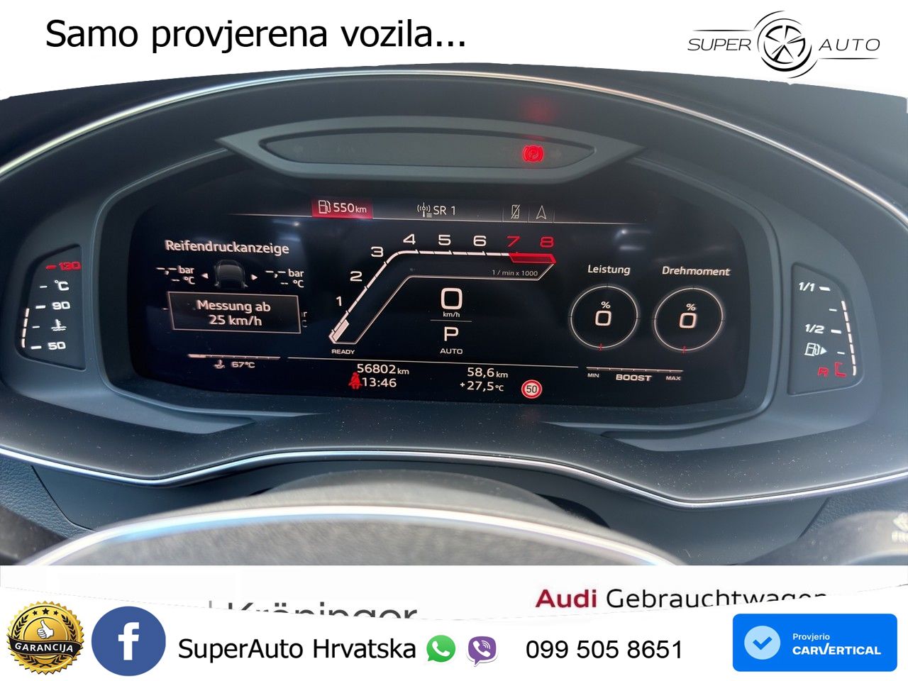 Audi RS6 Avant 4.0 TFSI V8 (600 KS) quattro Tiptronic LED+GR SJED+ACC