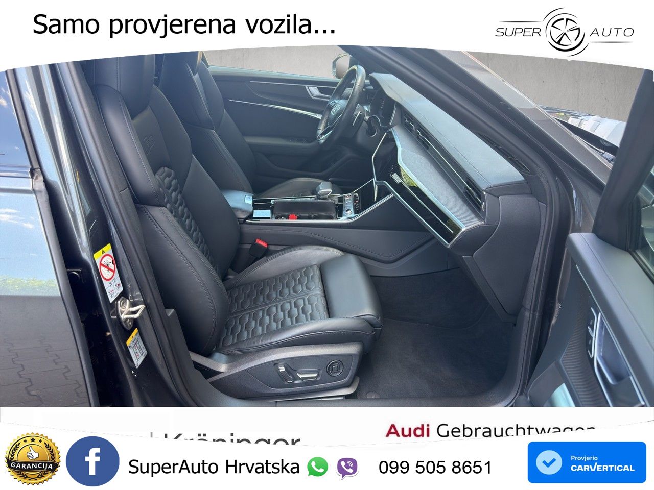 Audi RS6 Avant 4.0 TFSI V8 (600 KS) quattro Tiptronic LED+GR SJED+ACC