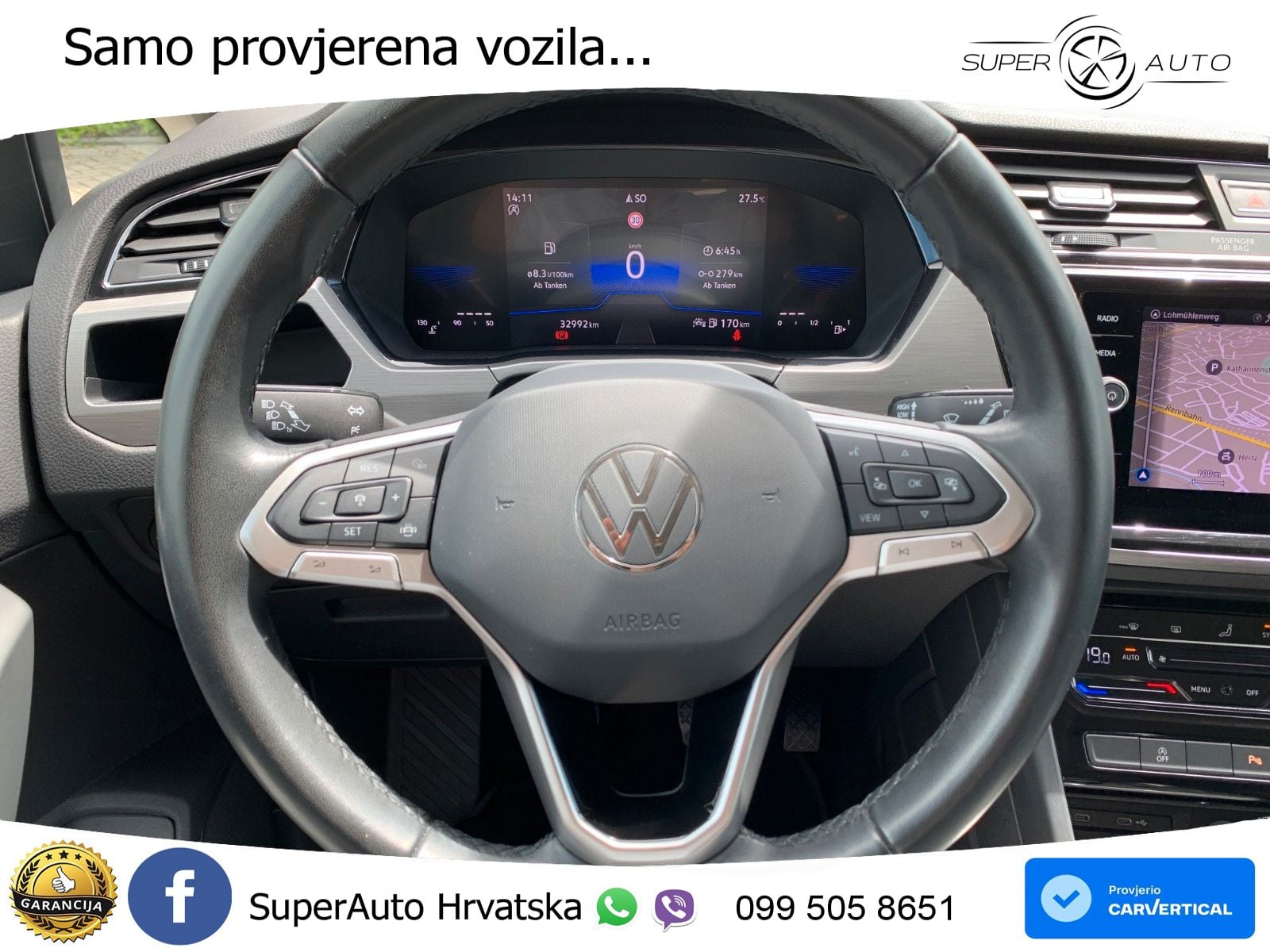 VW Touran LED+GR SJED+ACC